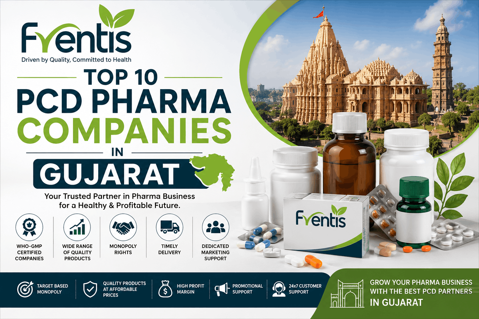 Top 10 PCD Pharma Companies in Gujarat
